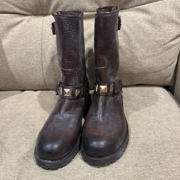 Frye Rogan Engineer Stud Boots - Picture 3 of 11